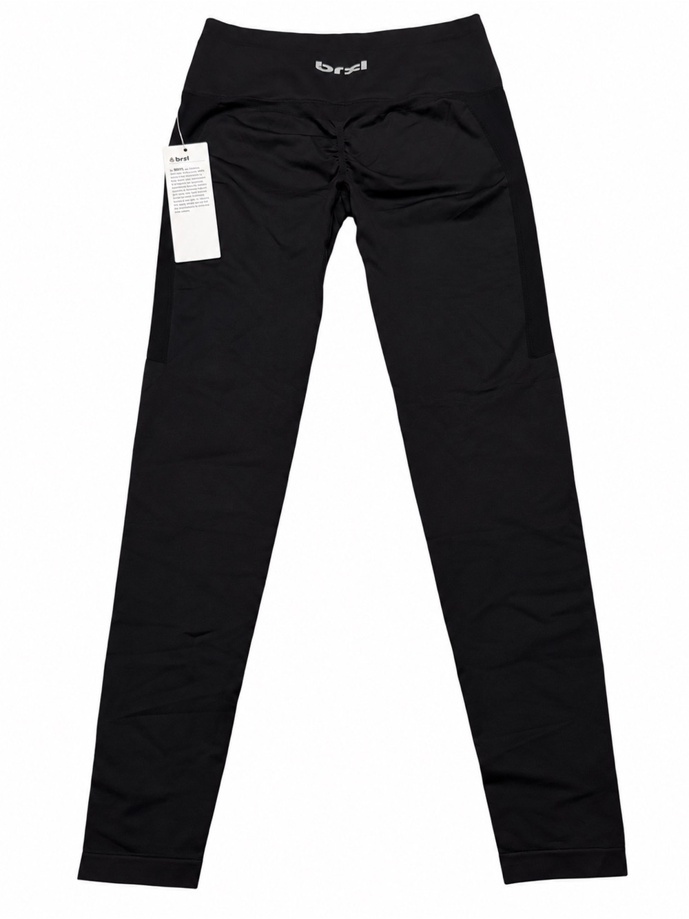 BRXL Black Scrunch Butt High Waist Seamless Leggings NWT Size M
